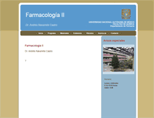 Tablet Screenshot of navarrete.fq-unam.org